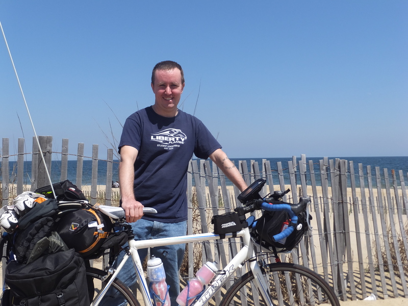 Wes Rosselet Peddling For A Cure Cape Gazette Hanover Pa Native Wes Rosselet Took Off From Rehoboth Beach April 26 On A Cross Country Bike Ride To Raise Money For The Als Ociation By Ryan Mavity